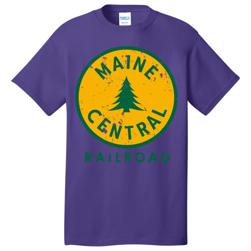 Maine Central Railroad Basic T-shirt | Artistshot