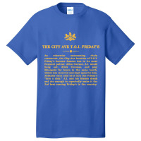 Real Historical Philadelphia - The City Ave Tgi Friday's Basic T-shirt | Artistshot