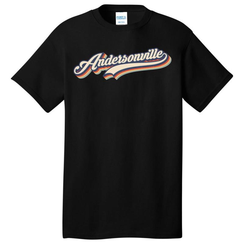 I Love Andersonville City Usa Retro Vintage Basic T-shirt by HydraAntBoxing | Artistshot