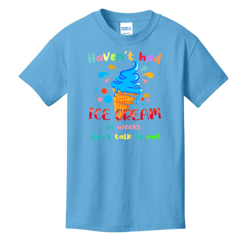 Ice Cream Cone Quote For Ice Cream Lover Basic Youth T-shirt by cm-arts | Artistshot