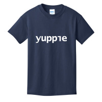 Minimal Typography Yuppie White Text Basic Youth T-shirt | Artistshot