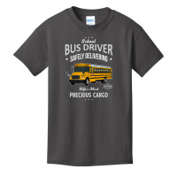 School Bus Driver Safely Delivering Precious Kids Basic Youth T-shirt | Artistshot