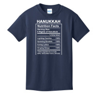 Funny Hanukkah 2021 Nutrition Facts For Women Jewish Holiday Basic Youth T-shirt | Artistshot