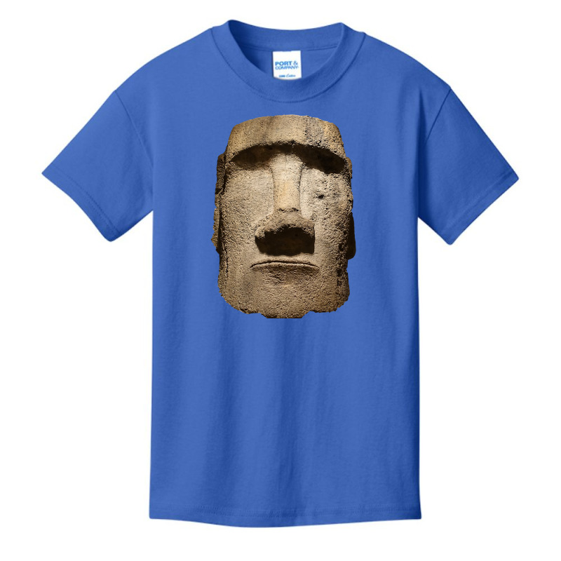 Easter Island Moai Statue Monolith World Mystery Basic Youth T-shirt | Artistshot