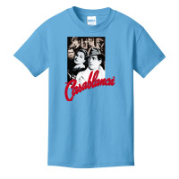 Casablanca - Humphrey Bogart, Ingrid Bergman Basic Youth T-shirt | Artistshot