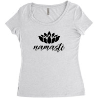 Namaste Lotus For Light Women's Triblend Scoop T-shirt | Artistshot