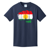 Vintage Kurdistan Kurd Kurdish Province Of Kurds T Shirt Basic Youth T-shirt | Artistshot