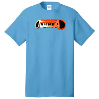 Retro Red Keyboard Synthesiser - Glitchy Mix Basic T-shirt | Artistshot