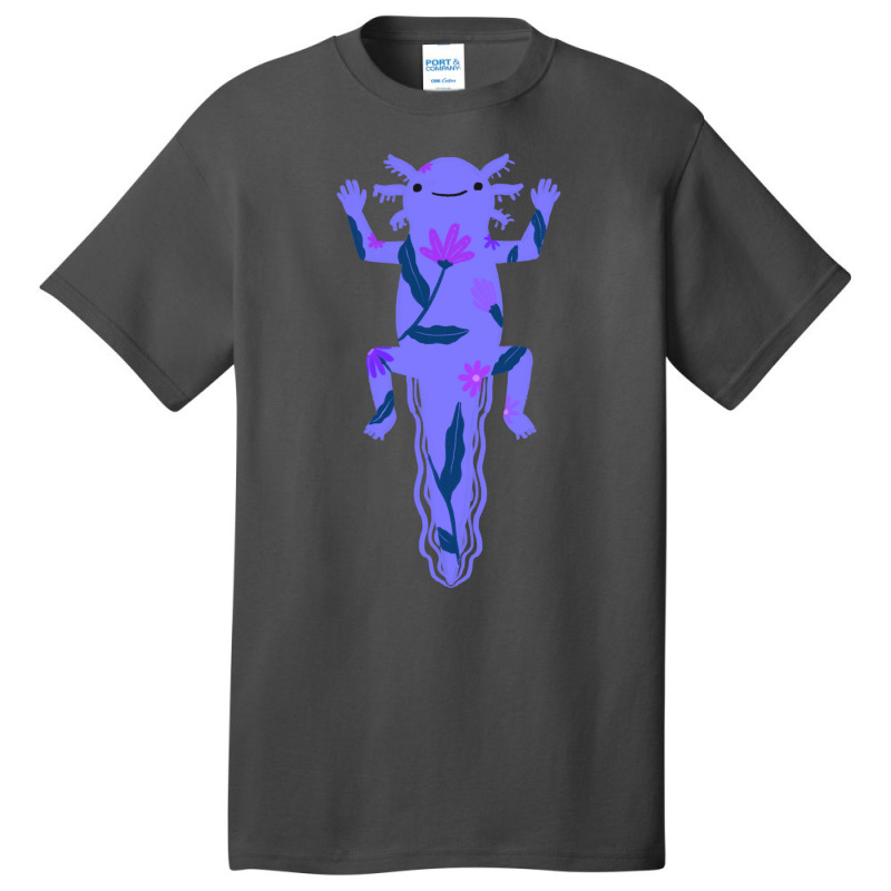 I Love My Purple Axolotl Basic T-shirt by Min03 | Artistshot