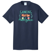 Gaming Is My Analgesic Design Quote Basic T-shirt | Artistshot