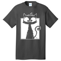 Cute Black Cat Basic T-shirt | Artistshot