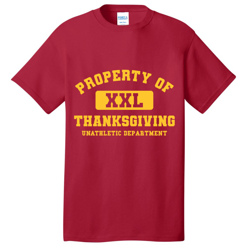 Property Of Team Thanksgiving Basic T-shirt | Artistshot