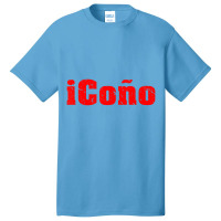 Icono Proud Spanish Bilingual Castilian Slang Humorous Basic T-shirt | Artistshot