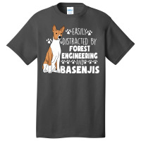 Forest Engineering Graduate Forest Engineering And Basenjis Basic T-shirt | Artistshot