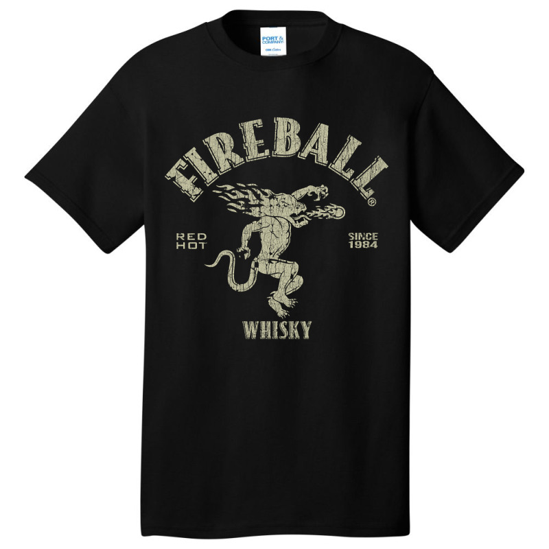 Vintage- Fireball Wisky Since 1984 Basic T-shirt | Artistshot