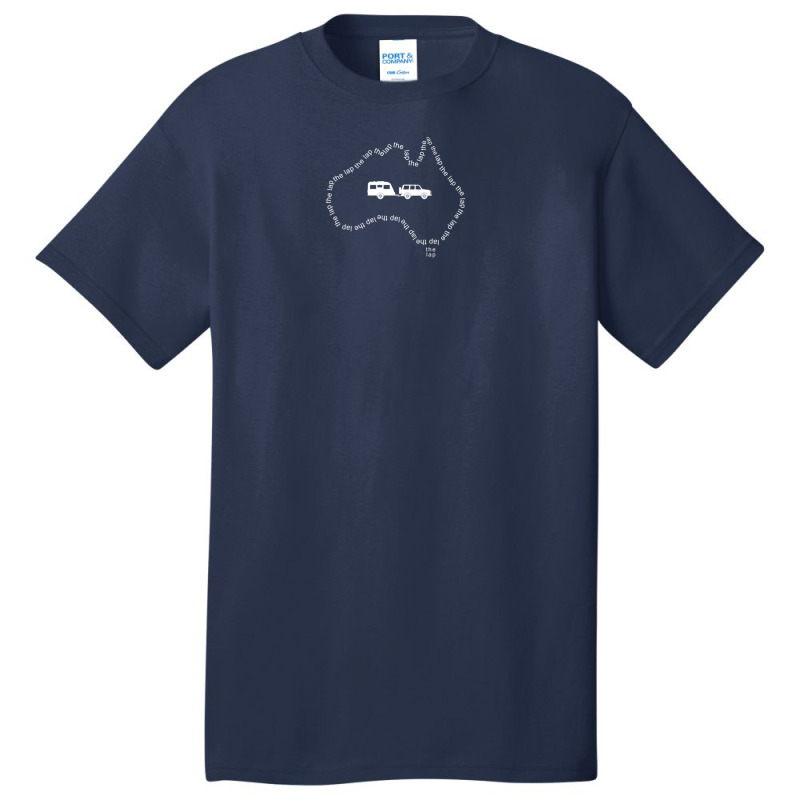 Map - The Lap - Australia On Track Basic T-shirt | Artistshot