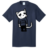 Earth Sucks Cat Feline Kittens Lovers T Shirt Basic T-shirt | Artistshot