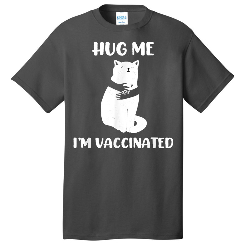 Funny Vaccinated Cats Lover Cool Tee Pro Vaccination Nurse Basic T-shirt by kevinnichols | Artistshot