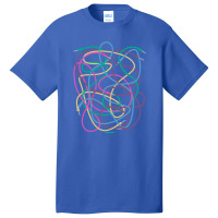 Modular Synthesizer Patch Cables 1 Basic T-shirt | Artistshot