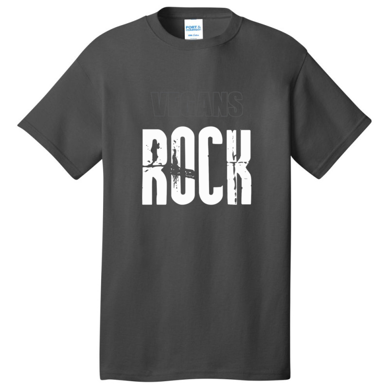 Vegans Rock Basic T-shirt | Artistshot