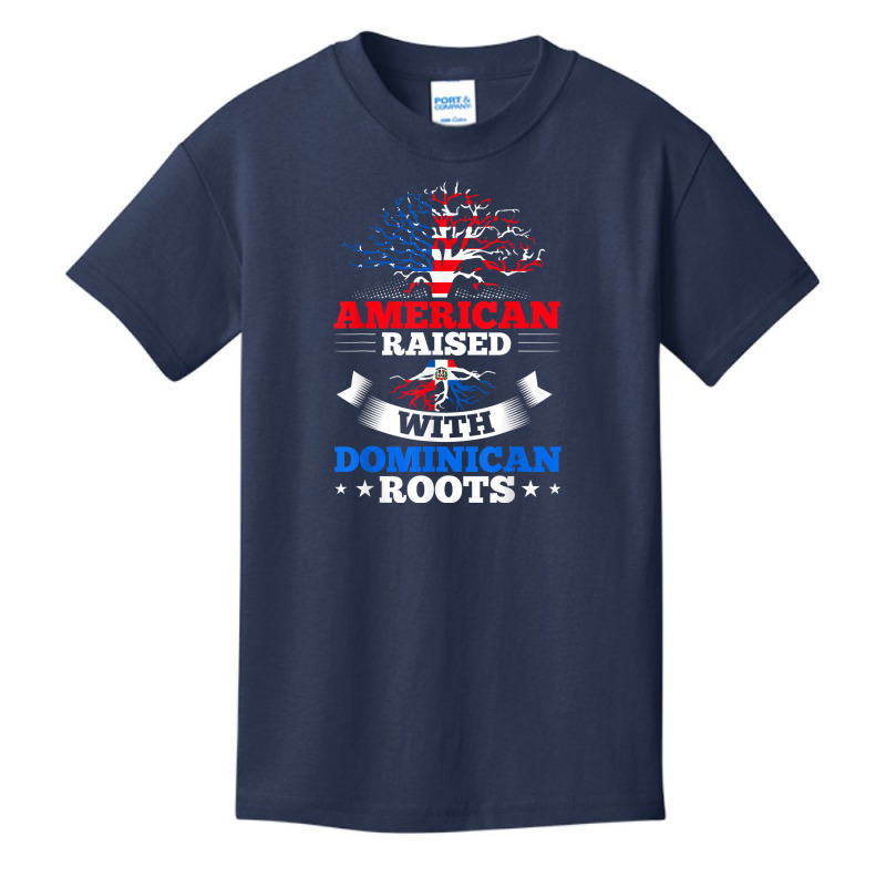 American Raised With Dominican Roots T Shirt Basic Youth T-shirt by cm-arts | Artistshot