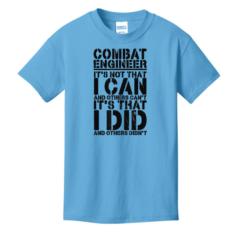 Combat Engineer Appreciation Combat Engineering T Shirt Basic Youth T-shirt by cluniepfa | Artistshot