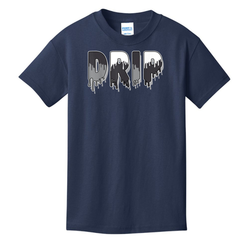 Drip Dripping Black Canvas 4s Matching T Shirt Basic Youth T-shirt | Artistshot