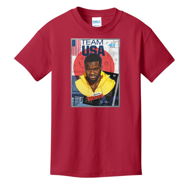 Frances Tiafoe Basic Youth T-shirt by Kosdapen517 | Artistshot