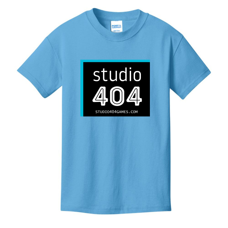 Studio 404 Games Blue Basic Youth T-shirt by fenderbendable | Artistshot