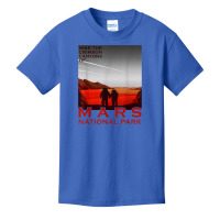 Red Mars Planet National Park Vintage Space Exploration Basic Youth T-shirt | Artistshot