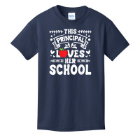 This Principal Loves Her School   Headmistress Headmaster T Shirt Basic Youth T-shirt | Artistshot