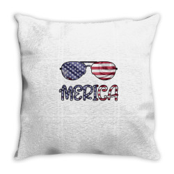 Merica Throw Pillow | Artistshot
