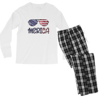 Merica Men's Long Sleeve Pajama Set | Artistshot