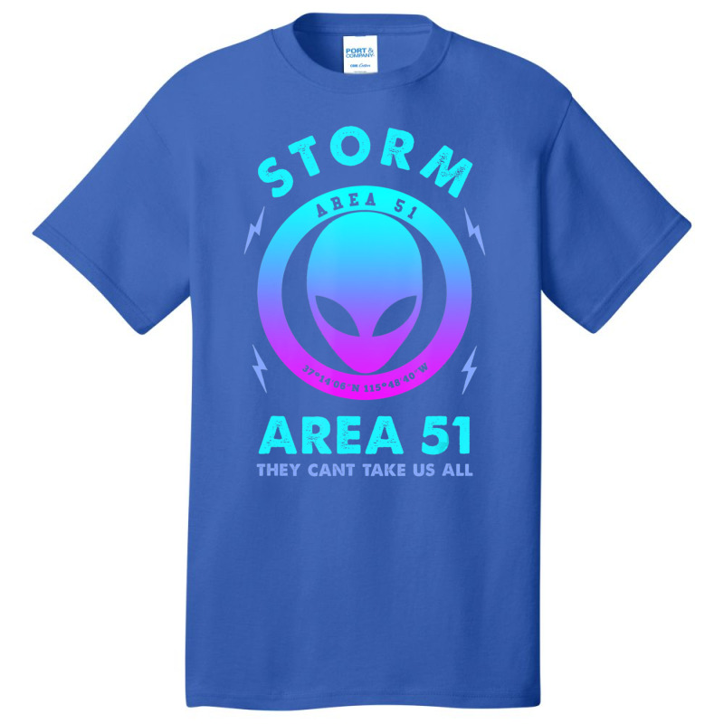 Storm Area 51 Alien Halloween Men Basic T-shirt | Artistshot