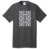 Black White Native Pattern 1 Basic T-shirt | Artistshot