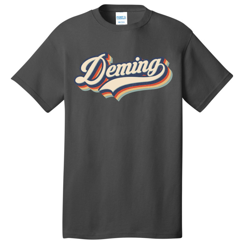 I Love Deming City Usa Retro Vintage Basic T-shirt | Artistshot