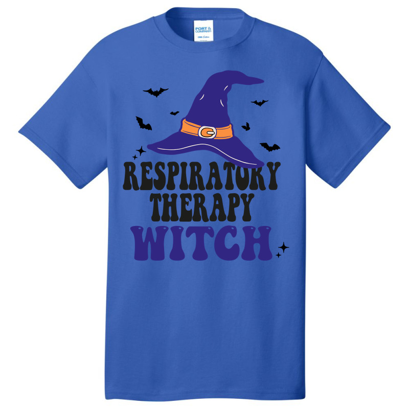 Respiratory Therapy Witch Halloween Matching Group Costume Pullover Ho Basic T-shirt by cm-arts | Artistshot