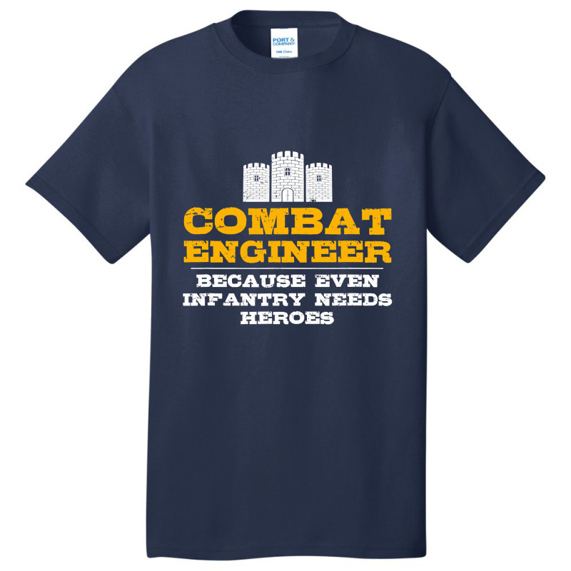 Combat Engineer  Engineer Gifts  Army Engineering Basic T-shirt by Thanhhuong90 | Artistshot