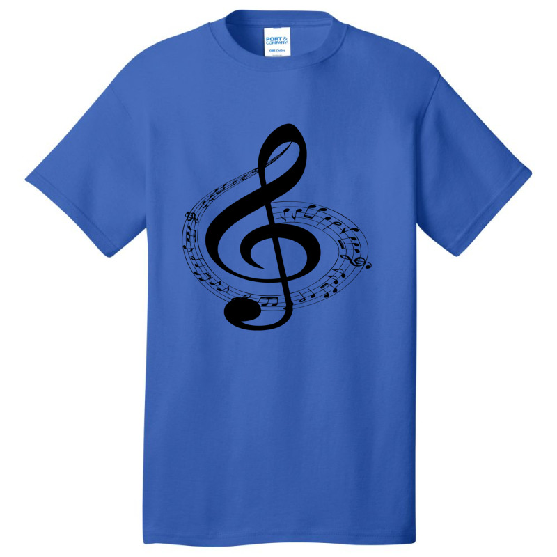 Musical Note Pop Art Basic T-shirt by cm-arts | Artistshot