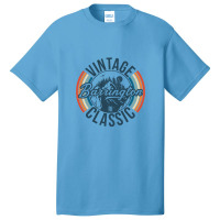 I Love Barrington Rhode Island Retro Vintage Classic Limited Edition Basic T-shirt | Artistshot