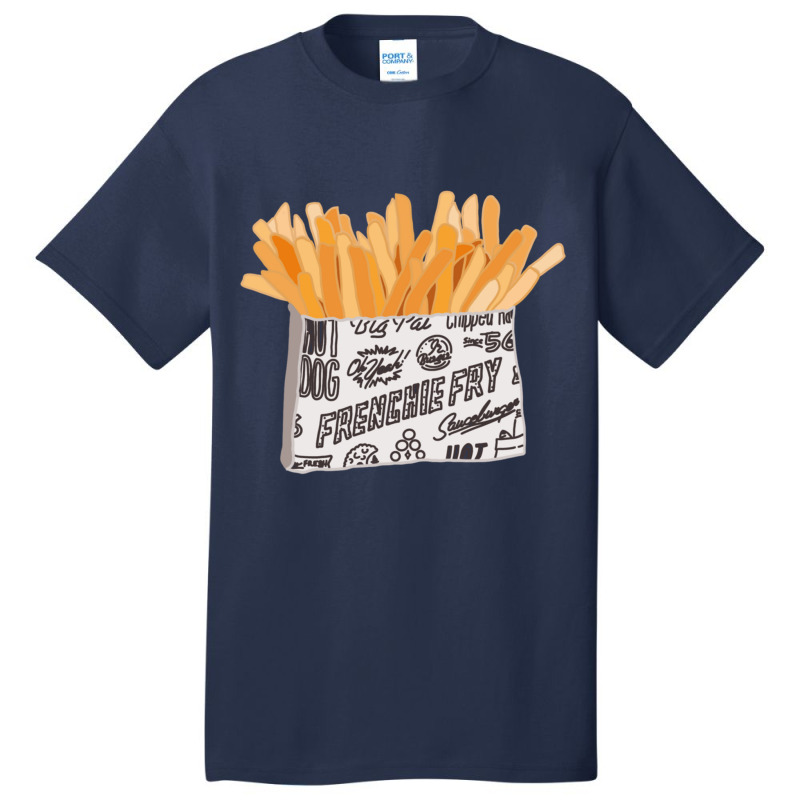 Pal_s Frenchie Fry Basic T-shirt by THOMASRAFFERTY | Artistshot