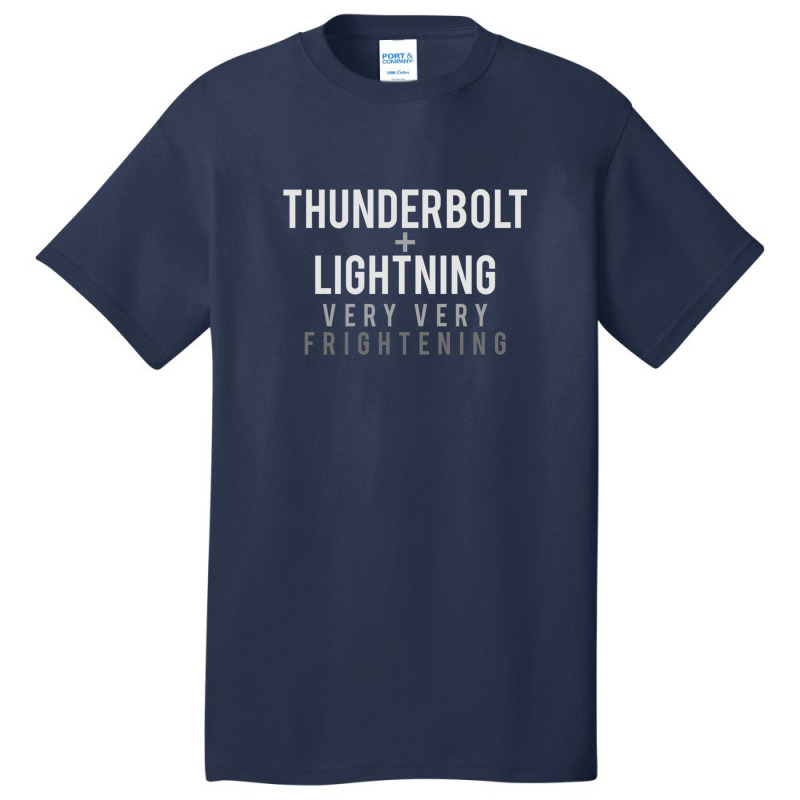 Thunderbolt And Lightning Basic T-shirt | Artistshot