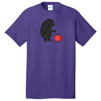 Eating Hedgehog Cartoon Animals Causes Pandemics T-shirts Collection W Basic T-shirt | Artistshot