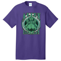 Alien Invasion Basic T-shirt | Artistshot