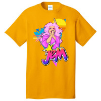 Jem 80s Style Art Basic T-shirt | Artistshot