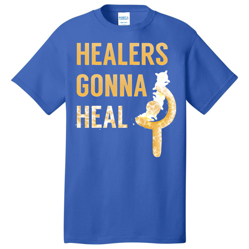 Ffxivv White Mageee Healerss Gonnaa Heal Funny Meme Basic T-shirt | Artistshot