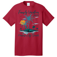 Vintage Family Vacation 2022 Florida Panama City Beach Basic T-shirt | Artistshot