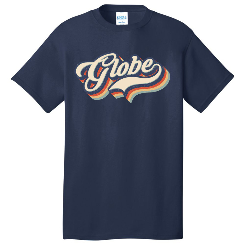 I Love Globe City Usa Retro Vintage Basic T-shirt | Artistshot