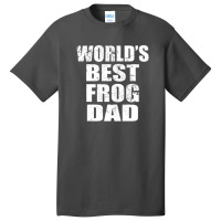 World's Best Frog Dad Basic T-shirt | Artistshot