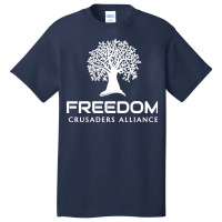 Freedom Crusaders Alliance White Basic T-shirt | Artistshot